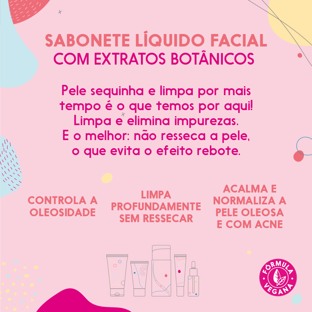 Sabonete Líquido Facial Acne Defense Ricca - Ricca