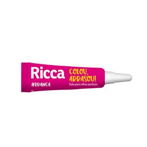 Cola Para Cílios Postiços Branca  Ricca