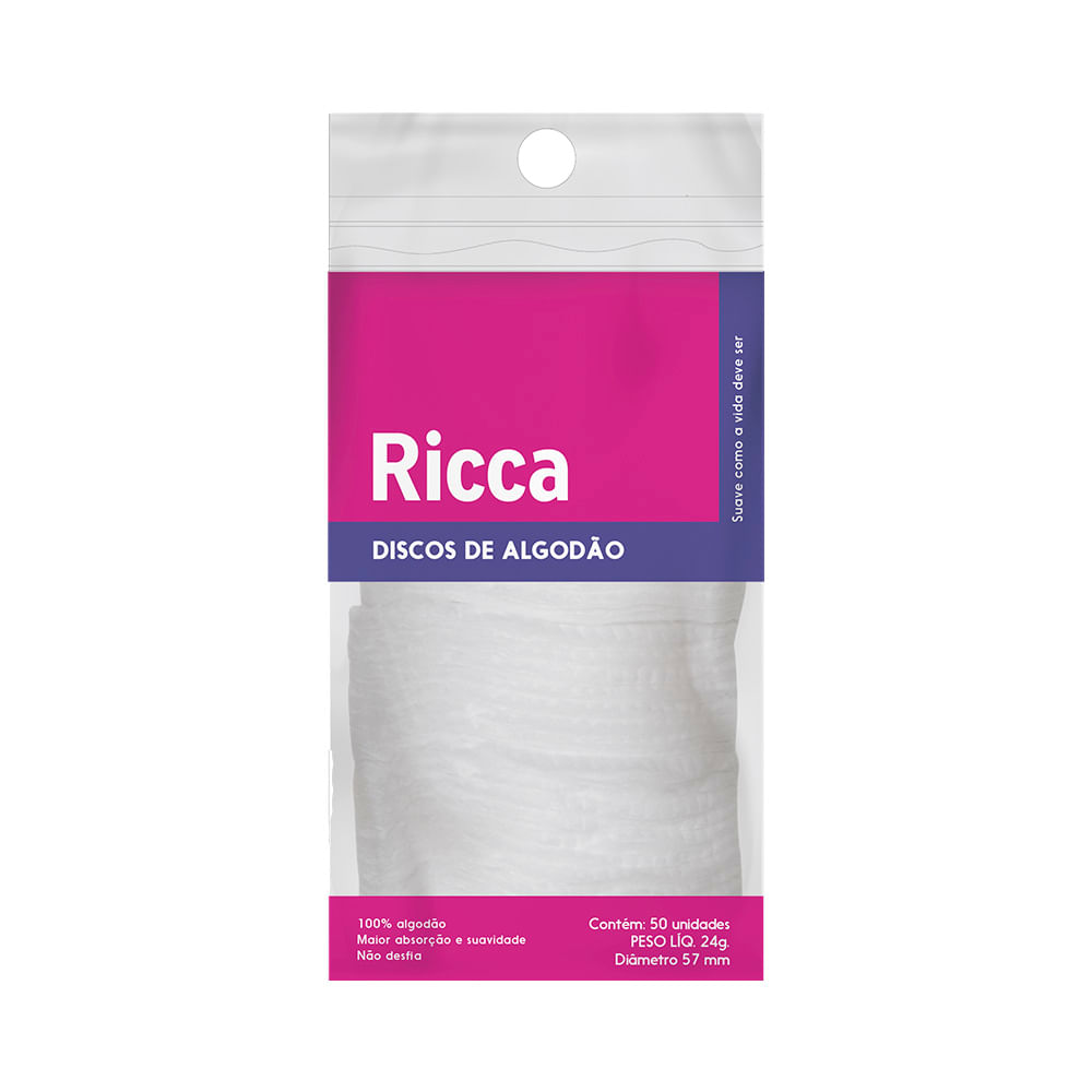 Algodão Disco Padrão Ricca
