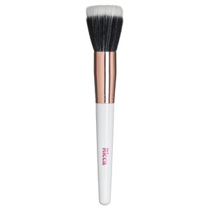 Pincel Rose Gold Duo Fiber Ricca