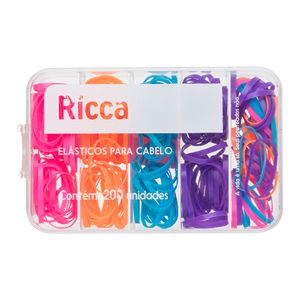 Elásticos Coloridos Com Case Ricca