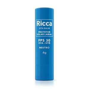 Protetor Solar Labial FPS 30 Neutro Ricca