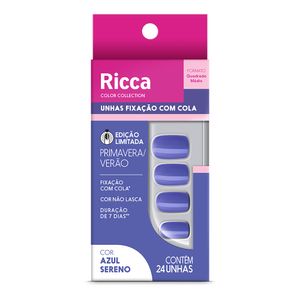 Kit com 2 Unhas Edição Limitada Azul Sereno Ricca