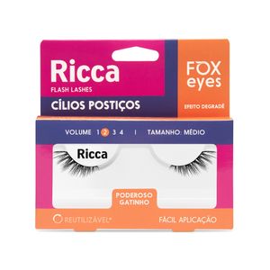 Cílios Ricca Fox Eyes Poderoso Gatinho