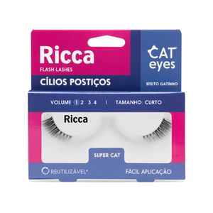 Cílios Ricca Cat Eyes Super Cat