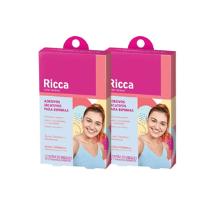 Kits com 2 Adesivos de Espinhas Ricca