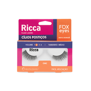 Cílios Ricca Fox Eyes Chic