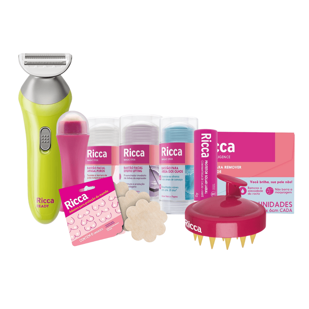 Kit Presente Mais Vendidos Ricca - Exclusivo - Ricca
