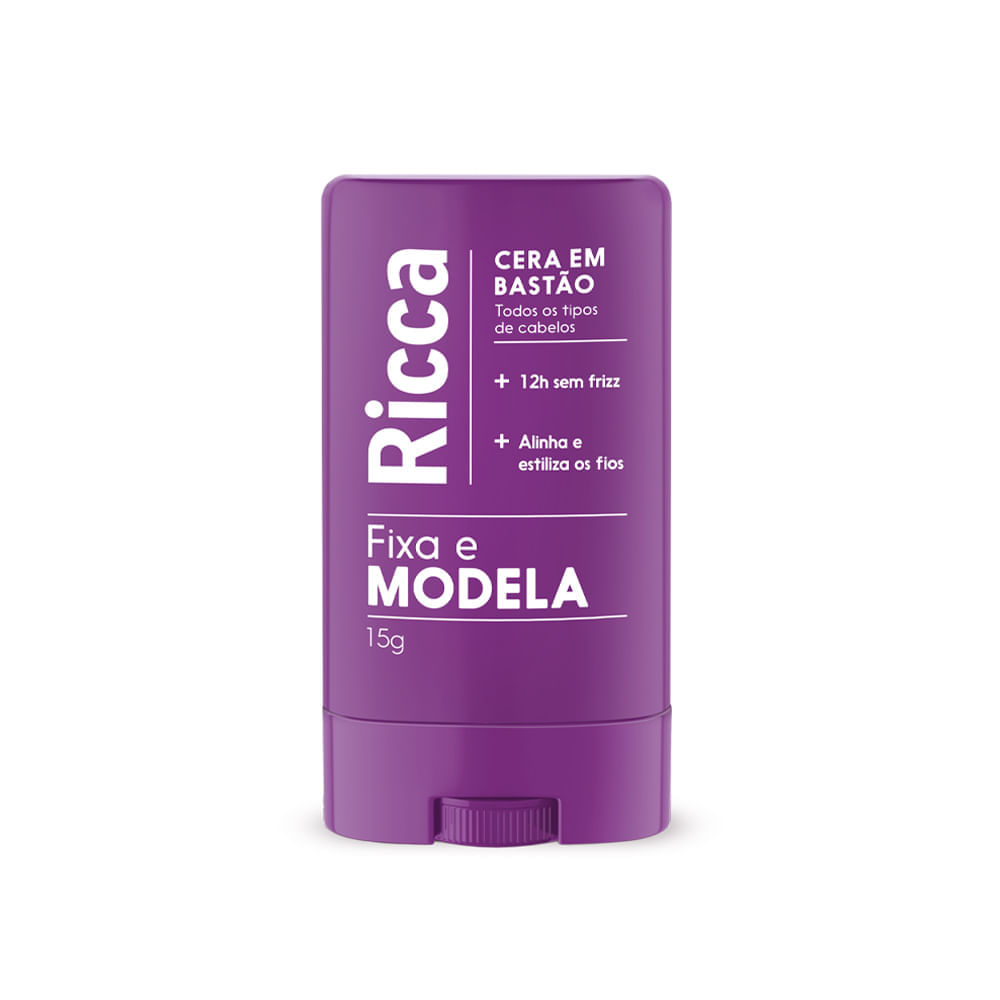 Cera Fixadora Em Bastão Ricca 15G - Ricca