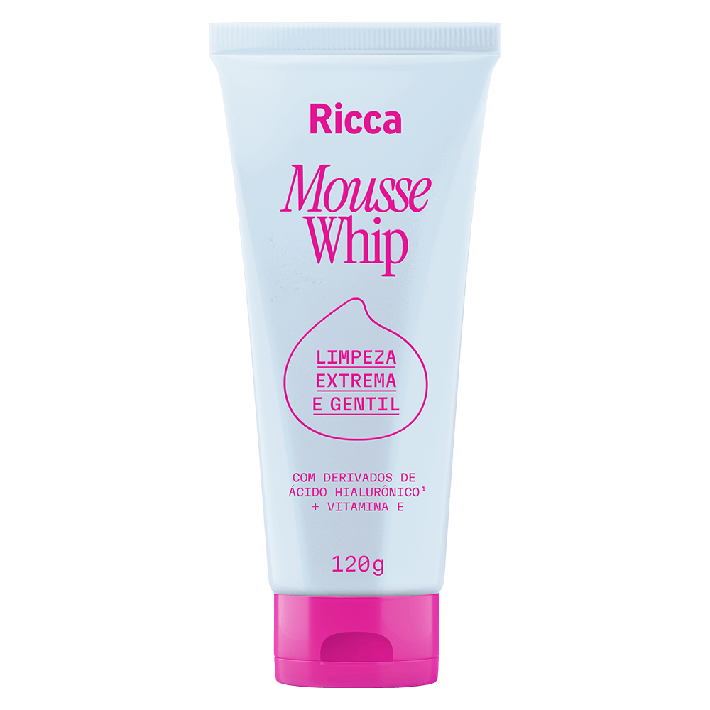 Sabonete Whip Ricca - Sabonete Espumado Facial Ricca - Ricca