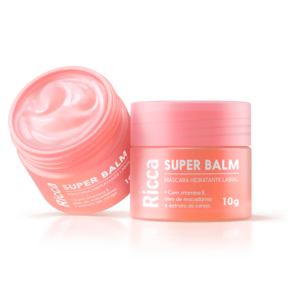 Máscara Hidratante Labial Super Balm Ricca - Ricca