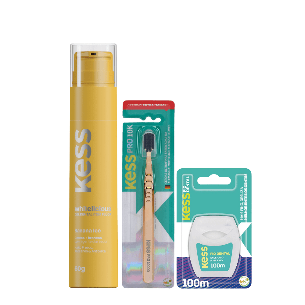 Kit Confiança em Cada Sorriso Kess - Ricca