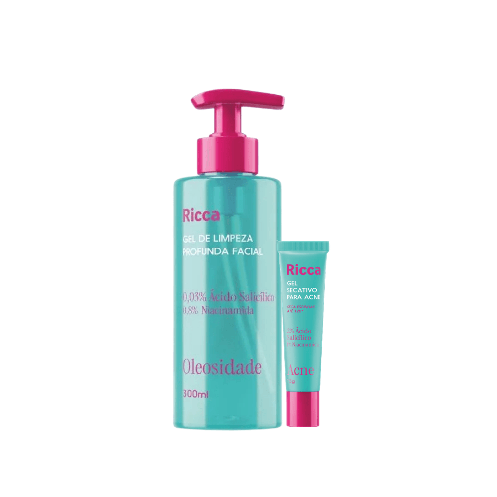 Gel De Limpeza Profunda Facial Ricca - Ricca